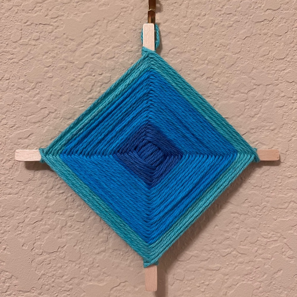 🧿👁🧿 OJO DE DIOS~Eye Of God *Artisan Handmade Folkloric Wall Decor